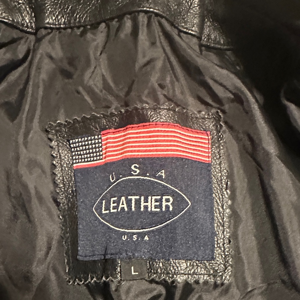 USA Leather Women's Black Leather Jacket